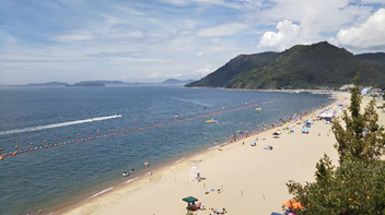 渋川海水浴場の写真