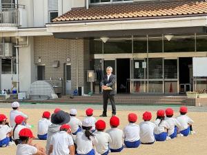 校長先生のお話