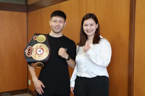ユーリ選手と夢さん