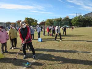 グラウンドゴルフ大会　経験者　大人