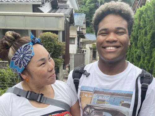 まみさんと息子さん写真