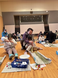 しめ縄作り実践