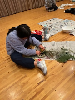 しめ縄作り実践