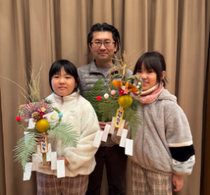 完成後の記念写真