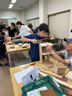 金づちに挑戦