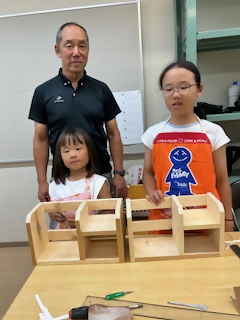 完成後の記念写真