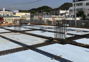1階床部分の工事