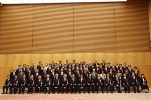 表彰式記念写真