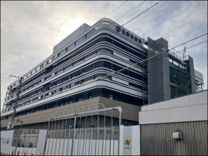 北側からの外観