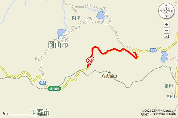 通行規制箇所