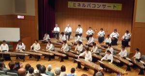 箏の演奏風景