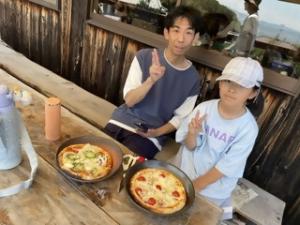 備前焼体験＆ピザ作り写真