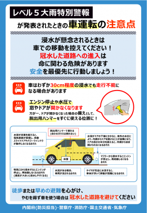 車運転の注意点