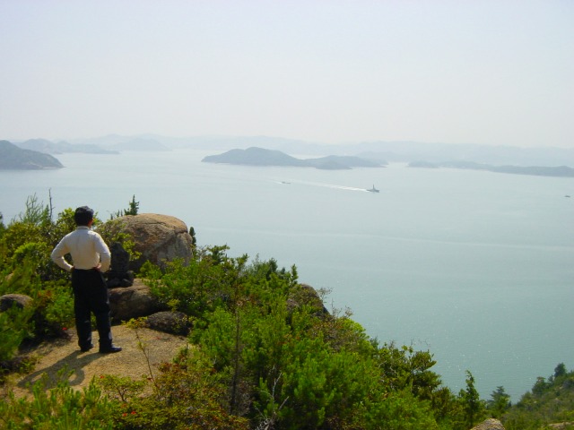 石島山からの風景（直島方面）の画像