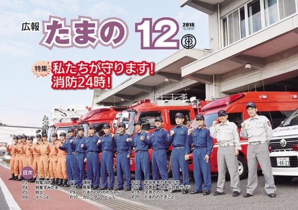 広報たまの平成３０年１２月号表紙