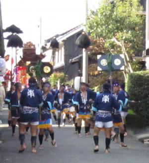 八浜の秋祭り