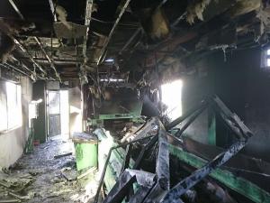 リサイクル施設発火