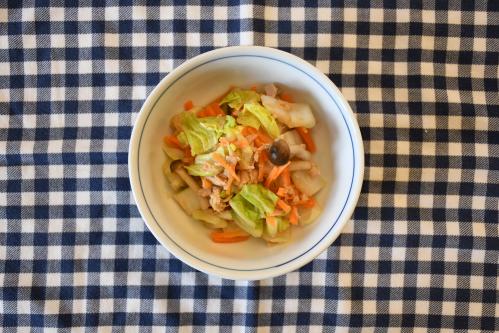 白菜とツナのナムル写真