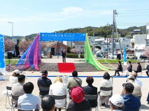 瀬戸内国際芸術祭２０２２宇野港会場開会式典